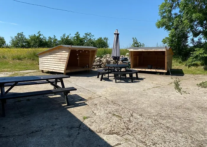 营地 Bregnedalsgaard Bondegardsferie 霍布罗